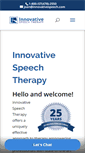 Mobile Screenshot of innovativespeech.com